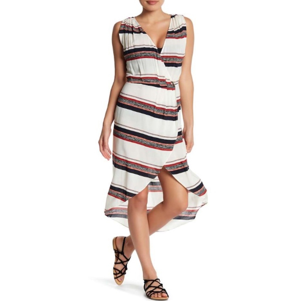 VIX Stripe Gisele Caftan